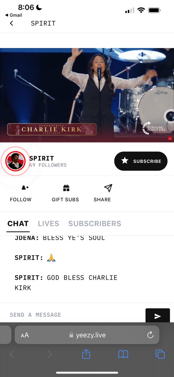 spiritraps's tweet photo. LIVE NOW https://t.co/IW6I0KBntR

REMEMBERING CHARLIE KIRK https://t.co/TOIEVvYuy4