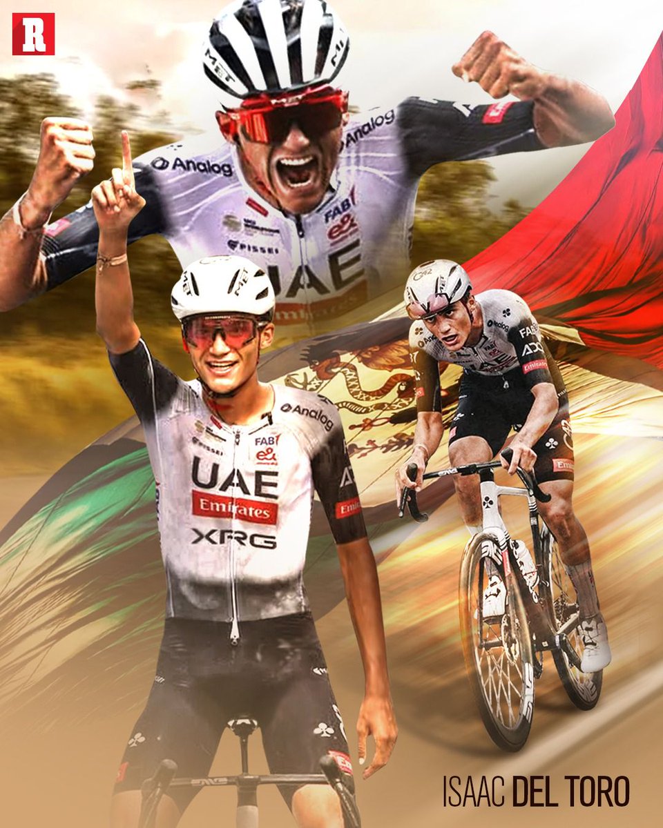𝐓𝐎𝐏 𝟓 𝐌𝐔𝐍𝐃𝐈𝐀𝐋 🇲🇽

Isaac del Toro culminó su primer mundial de ciclismo en el quinto lugar en la prueba contrarreloj, a solo 4 segundos del podio.

¡Tremendo, Torito! 🔥🔥