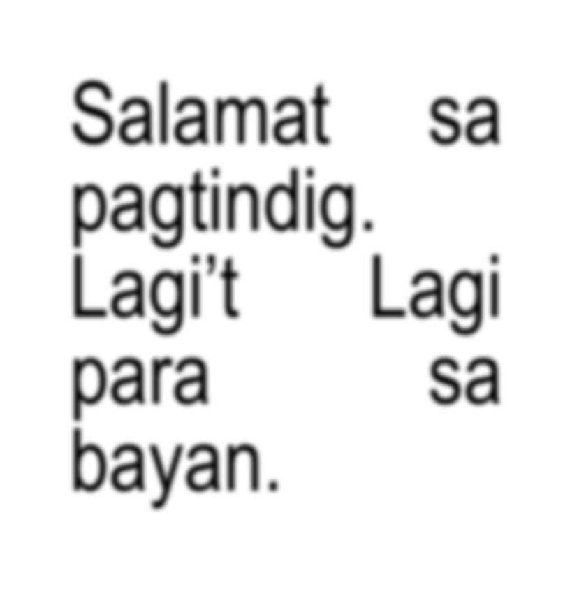 salamat sa PAGTINDIG,
salamat sa mga TINIG na patuloy na lumalaban para sa mga taong ninakawan,
salamat sa SAKRIPISYO,
salamat sa ORAS,
salamat sa PAGSAMA sa ating laban para sa mahal na BAYAN.

nawa’y managot ang dapat managot, at magwakas ang lahat ng korupsyon.
#BahaSaLuneta