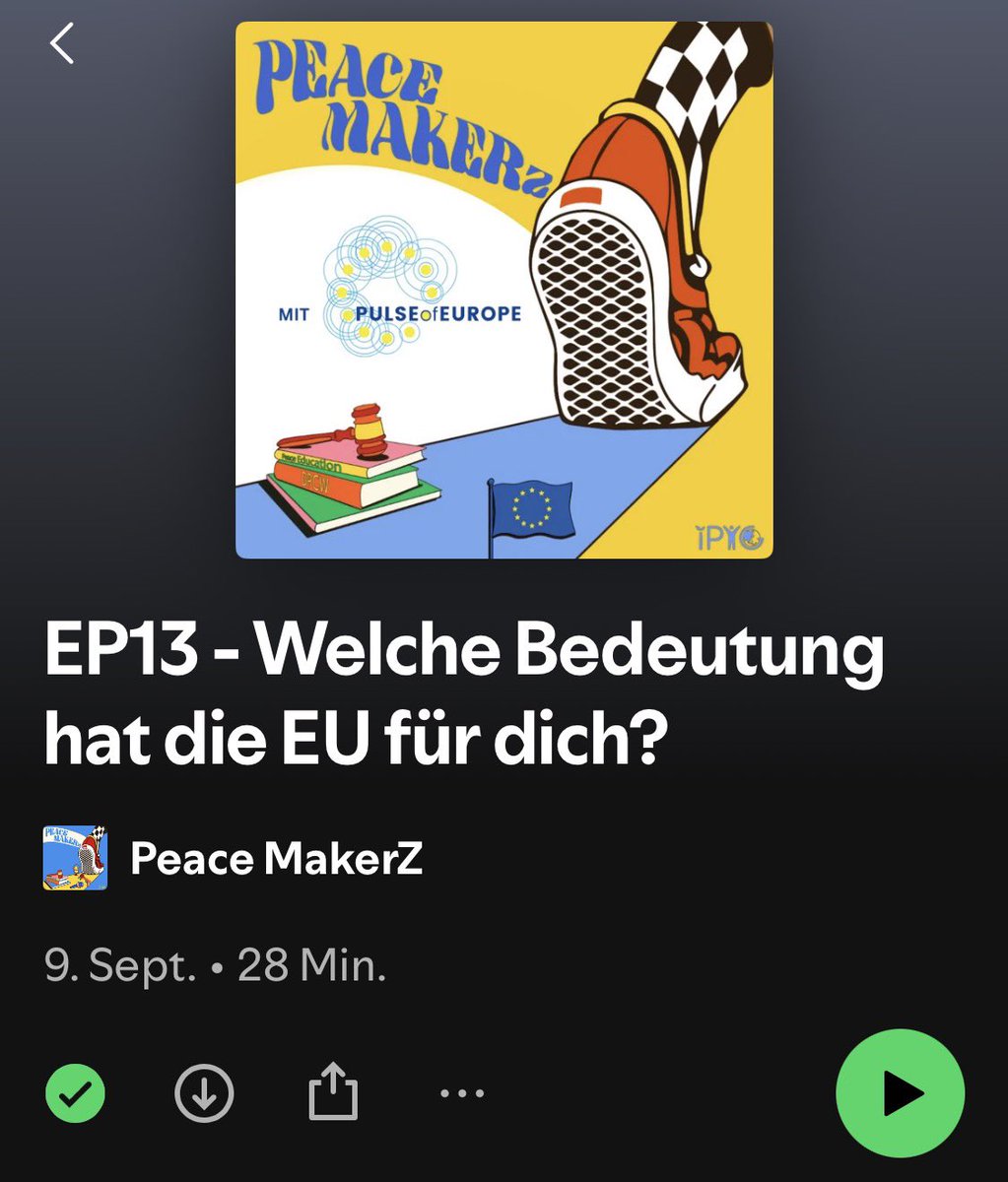 PulseofEurope's tweet image. Interessanter Podcast mit Hendrik Michel / #PulseOfEurope Geschäftsstelle: Reinhören!
