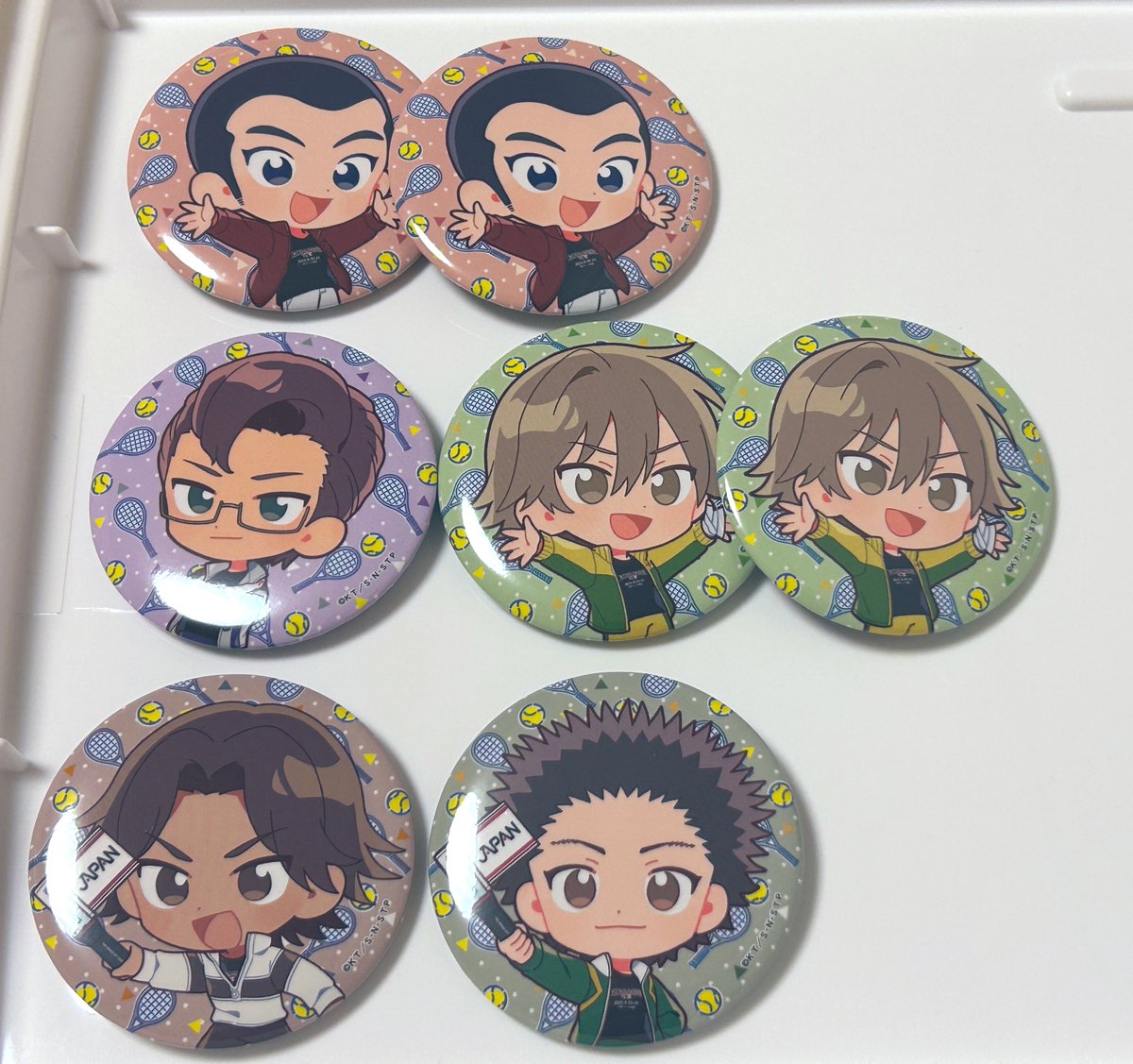 【交換】
新テニスの王子様 テニプリ 新テニ テニプリフェスタ2025 テニフェス デフォルメイラスト 缶バッジ 

【譲】
葵 木手 白石 赤澤 南

【求】
手塚 平等院 

【受け渡し方法】
郵送

お気軽にお声掛けください🙌