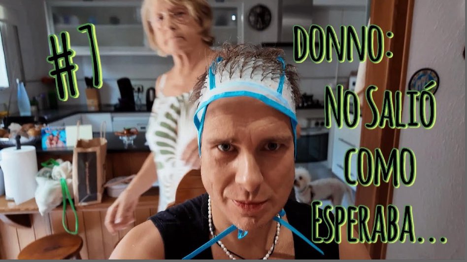 Hoy me enfrento a mi trauma con las mechas 💇🏼‍♂️😅 (a las 19h en YouTube).