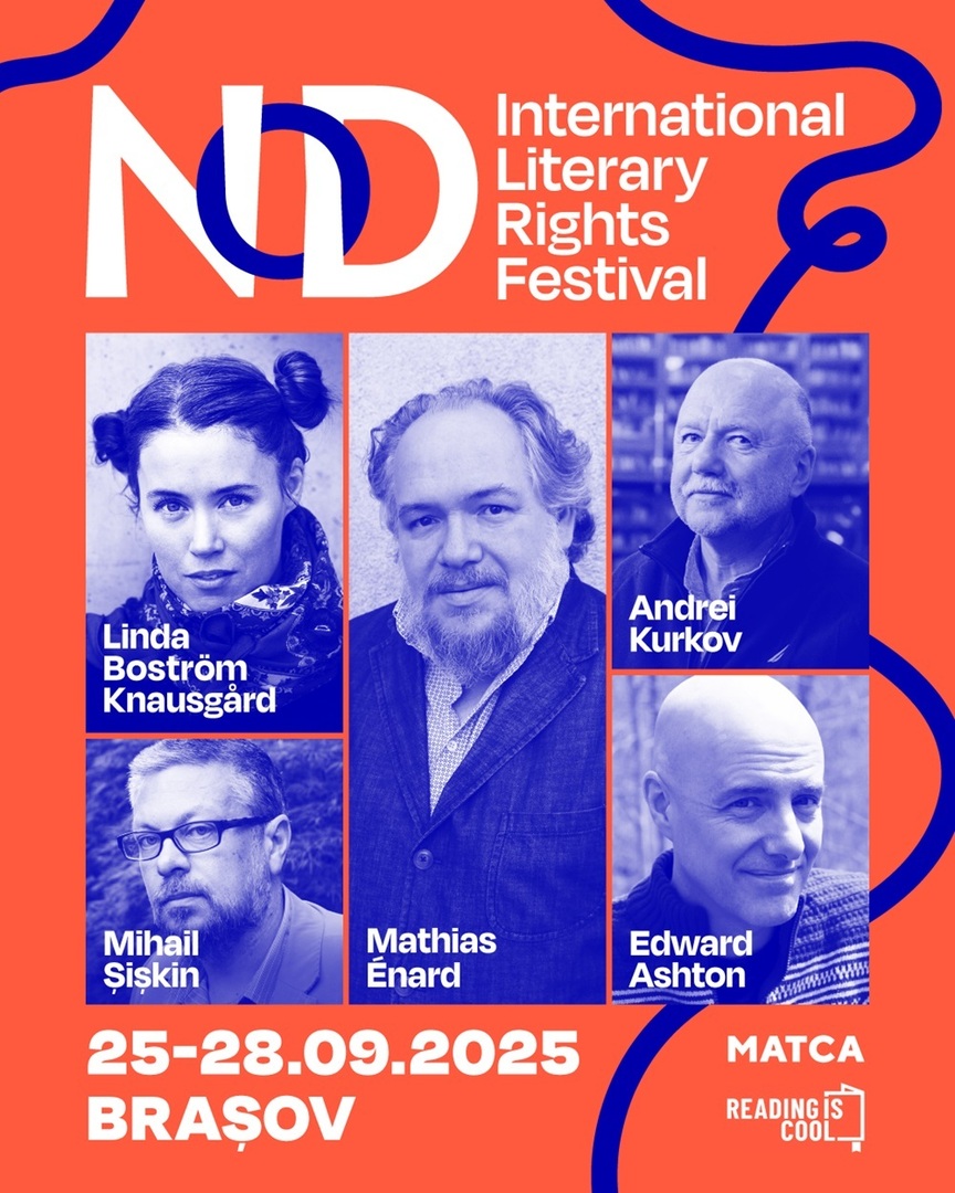Literatura lumii: Din cărțile celor cinci scriitori străini invitați la Festivalul NOD, Brașov, 2025 la.liternet.ro/MQEi2M

„Între 25 și 28 septembrie 2025 are loc prima ediție a Festivalului NOD ‒ Internațional Literary Rights Festival ‒, la Brașov, o întâlnire între cititor…