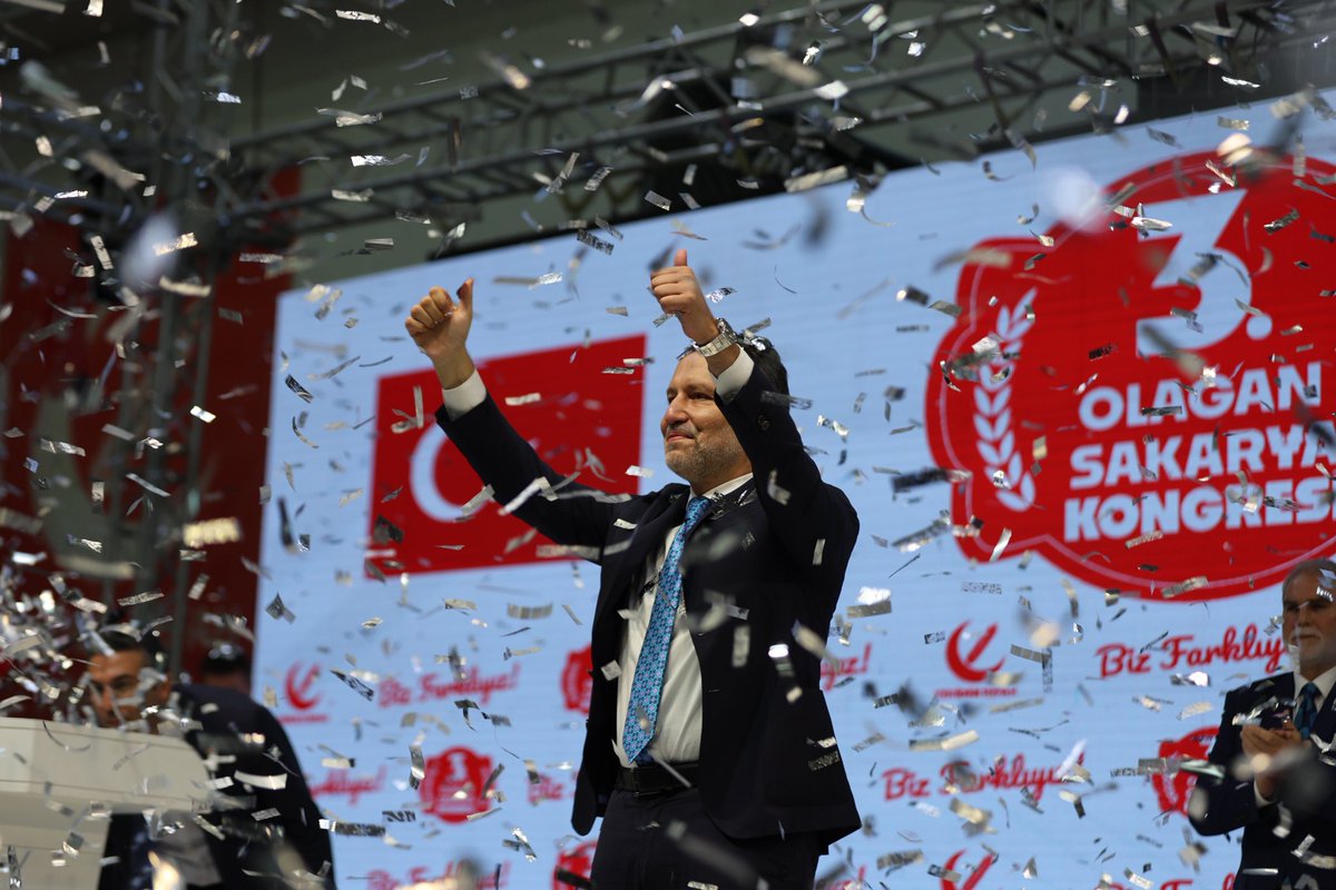 rprefahpartisi's tweet photo. Harikasın Sakarya!

Genel Başkanımız Dr. Fatih Erbakan’ın teşrifleriyle gerçekleştirilen Sakarya 3. Olağan İl Kongremiz büyük bir coşku ve heyecanla yapıldı. İl Başkanımız Hüseyin Gürsoy ve kıymetli yönetimini tebrik ediyor, çalışmalarında üstün başarılar diliyoruz. https://t.co/Q3NDaMgALr