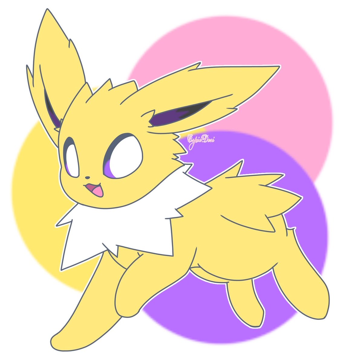 Jolteon!! ⚡️💛

ko-fi.com/espiedesi/comm…