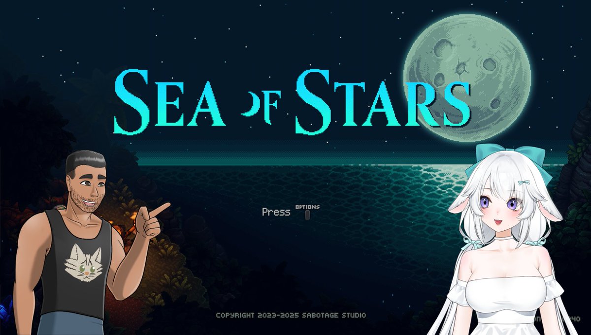 GOOD MORNING! ☀️

🟣 Live now with more ✨️Sea of Stars✨️ Sundays in Subtember with <a href="/GennaBain/">Genna Bain ☁️ഒ</a>! 

> Twitch.tv/forthebiscuit

> Twitch.tv/gennabain