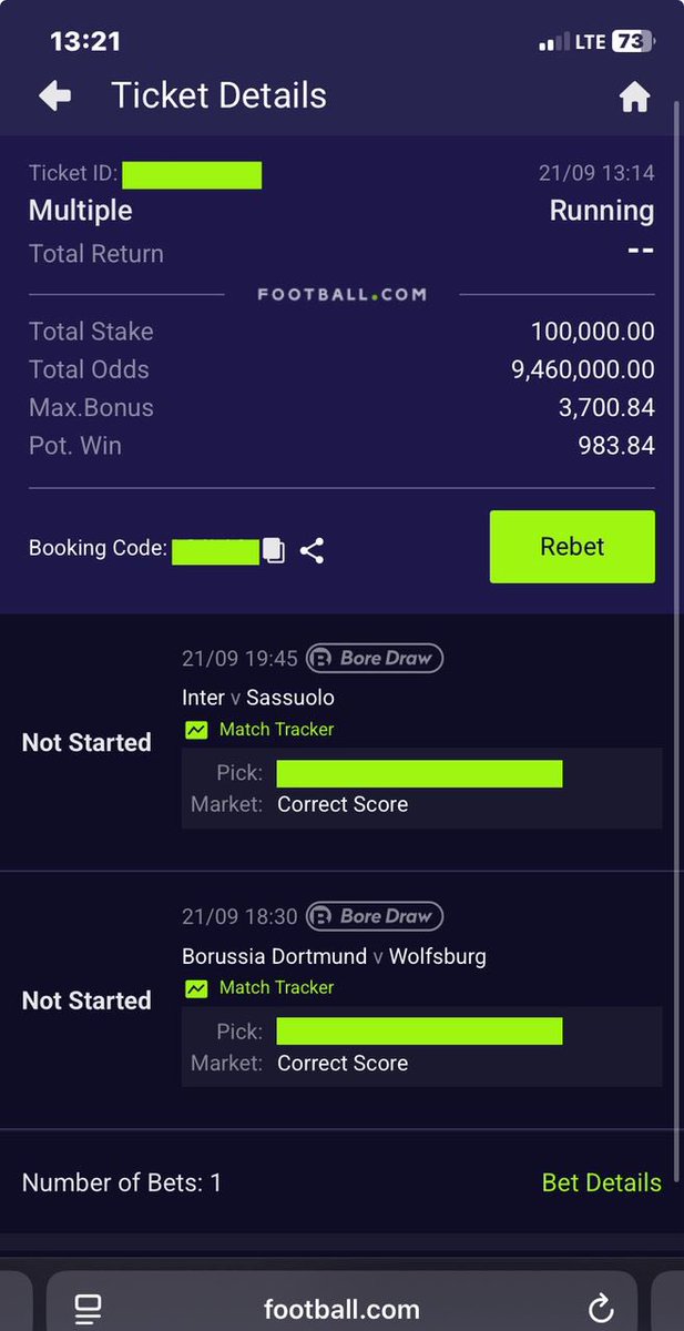 ⭕  *GOLDEN FIXED TICKET* ⭕ *VIP GOLDEN TICKET* 

➡️ *VIP CORRECT SCORE* 

➡️ AVAILABLE *NOW Today fixed ticket
 *Don't miss it out* 
💯 *PERCENT SURE AND ACCURATE* 

📡Two Combo Verifiedbet Fixed Ticket📡
 Guaranteed Winner 1OO%

💬 Message me for ticket👇

Wa.+2348143301441*