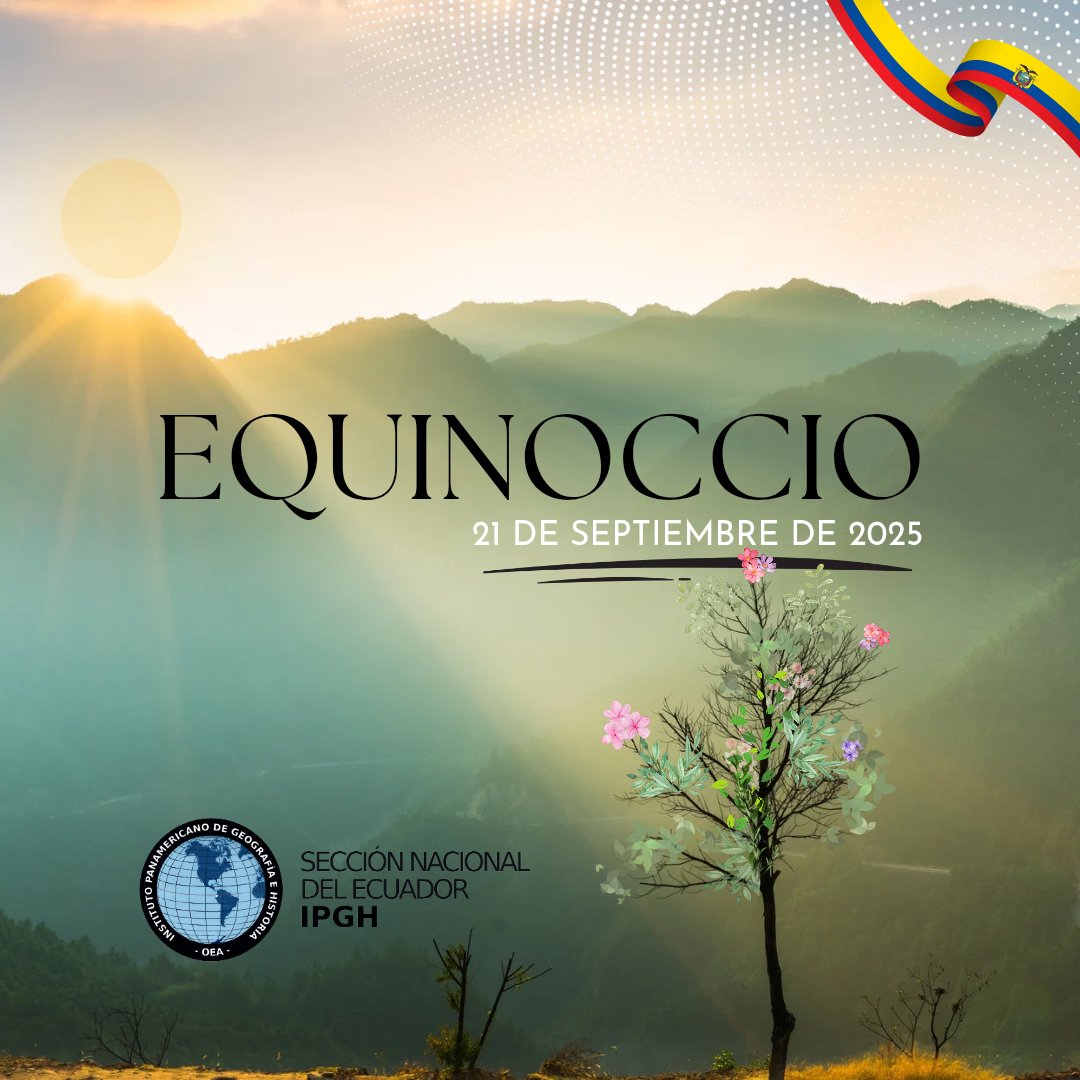 🌎 Con el inicio del #Equinoccio sol se ubica exactamente sobre la línea ecuatorial, en donde la luz cae de manera directa en esta región del planeta.

⛰️ En la cultura andina se celebra el #kollaraymi en donde se destaca a la feminidad y fertilidad de la tierra.