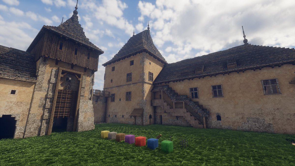 ✨🏰 Happy Sunday, everyone! For those who’ve been wondering, here’s a little sneak peek at the castle I’m currently working on — Suchdol. I hope you’re excited to see this build come to life when the episode drops on the channel, Christ be praised! ⚔️🔥