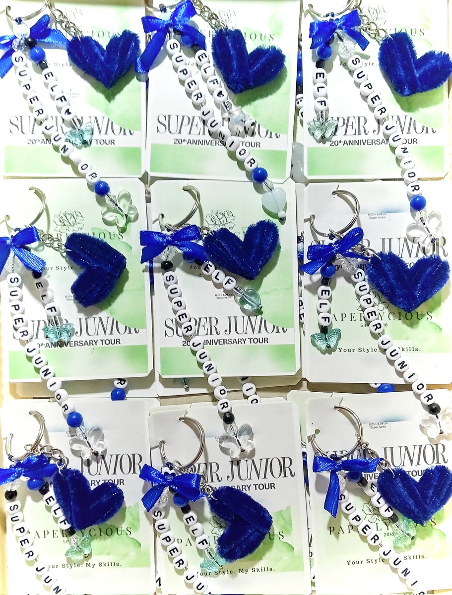 FallSonio's tweet photo. Freebies are ready💙
Hello my fellow ELFs!!para sa inyo 'to.  Customized phone and bag charms.
Rt &amp; reply or DM  to secure yours.. 
Limited  only!
Time and Location :TBA 
See you.
 #SUPERSHOW10  #SuperJunior #SuperJuniorInManila  @SJofficial https://t.co/24tzn4ZGOs