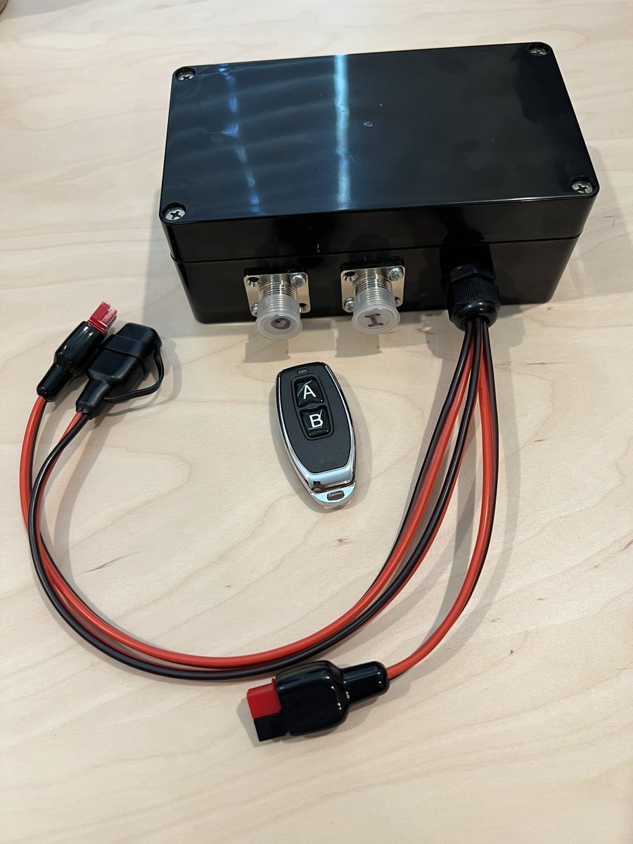 Back in hardware mode!  Built a DIY remote controller so I can use my ATAS antenna with non-Yaesu radios. 

#hamradio #POTA <a href="/POTAspots/">Parks on the Air, Inc.</a>