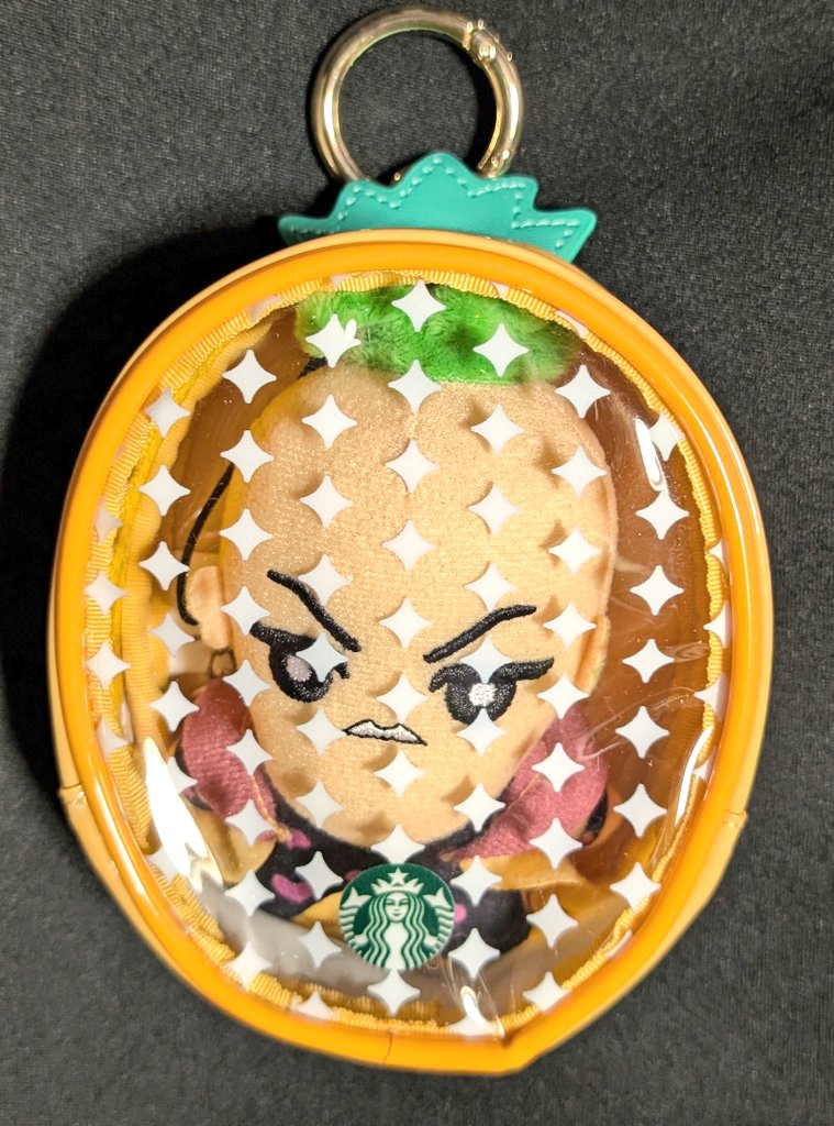 フェスってきたよー！楽しかったですー！

あと先輩にもらったポーチ🍍✨

マンモーニ入りましたー！！！🍍