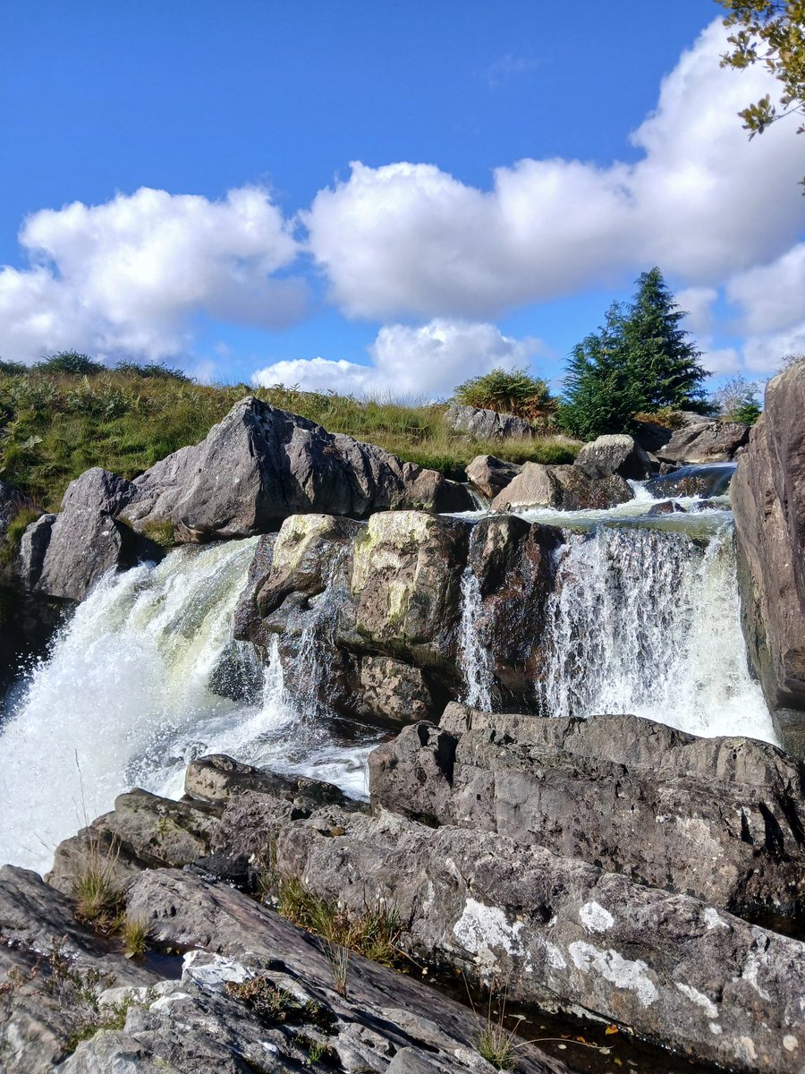 Waterfall. Elan Valley.