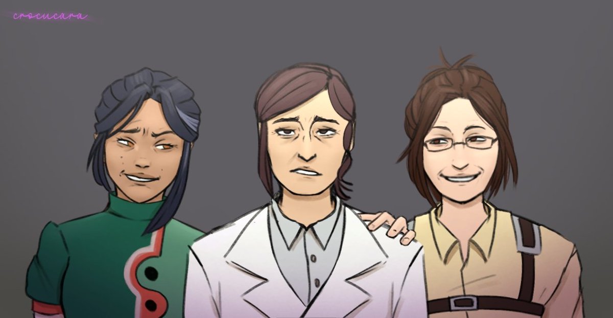 New big three #InsideJob #AttackOnTitan #KnightsOfGuinevere