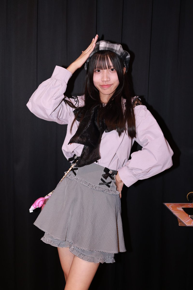 minamiaina's tweet image. 2025/09/20 A-kukan 〜SAKURA会〜
今ベレー帽がいちばん似合うアイドルのひとり。
#はなといるとみんなはっぴー
#Culumi
#TwinkleTroupe
#LeSiana