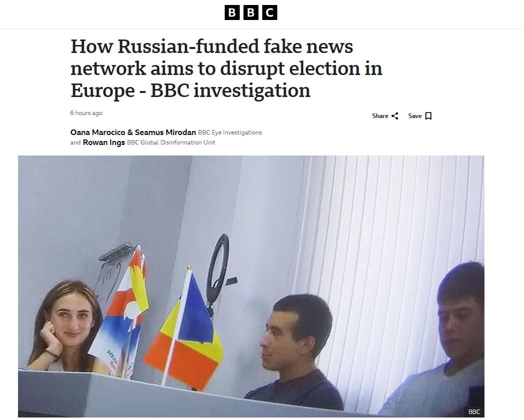 WarTranslated (@wartranslated) on Twitter photo A BBC investigation exposed a Russian-backed operation spreading disinformation ahead of Moldova’s 28 September election. Recruits were paid to post fakes, distort polling, and film opponents. The network is linked to Kremlin-aligned, sanctioned oligarch Ilan Shor. A BBC investigation exposed a Russian-backed operation spreading disinformation ahead of Moldova’s 28 September election. Recruits were paid to post fakes, distort polling, and film opponents. The network is linked to Kremlin-aligned, sanctioned oligarch Ilan Shor.