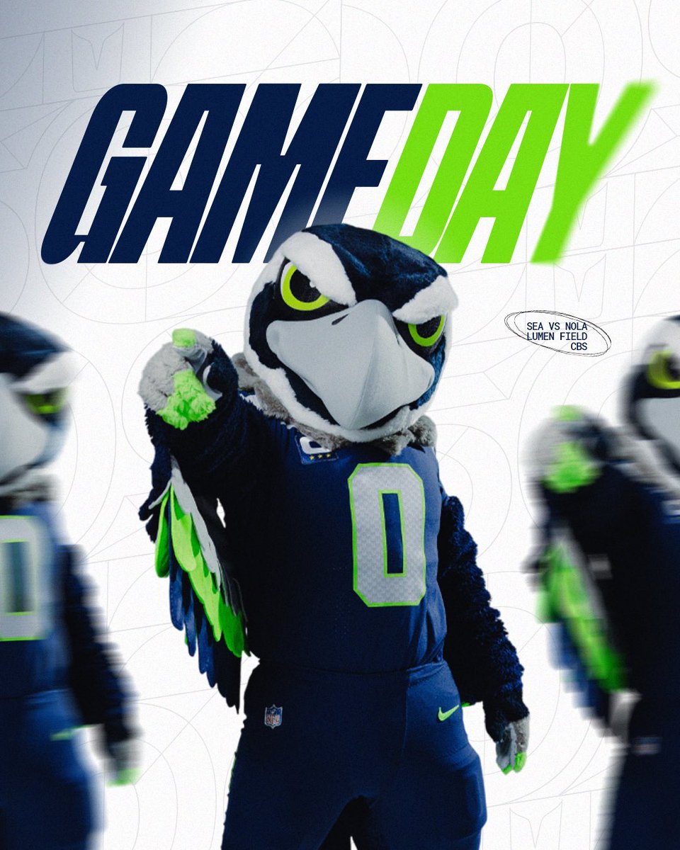 BlitzTheSeahawk's tweet image. IT’S GAMEDAY!