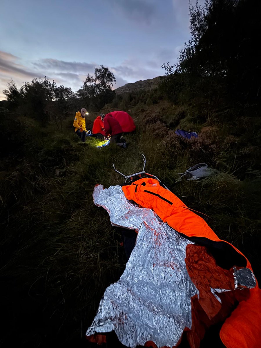 LomondMRT's tweet image. #CallOut 34/25

Yesterday at 18:07, Lomond MRT were called to a casualty with a lower leg injury on Beinn a Choin above Inversnaid.