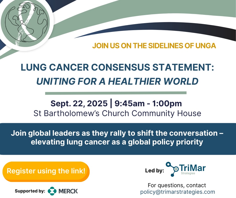 #UNGA is the largest gathering of #worldleaders on our planet!
#UNGA80 marks the global political &amp; diplomatic launch of the #LungCancerConsensusStatement. 
Join us on 22 Sep, when we put #lungcancer firmly on the agenda.

🔗Register here: panoramagroup.tfaforms.net/f/ungalungeven…