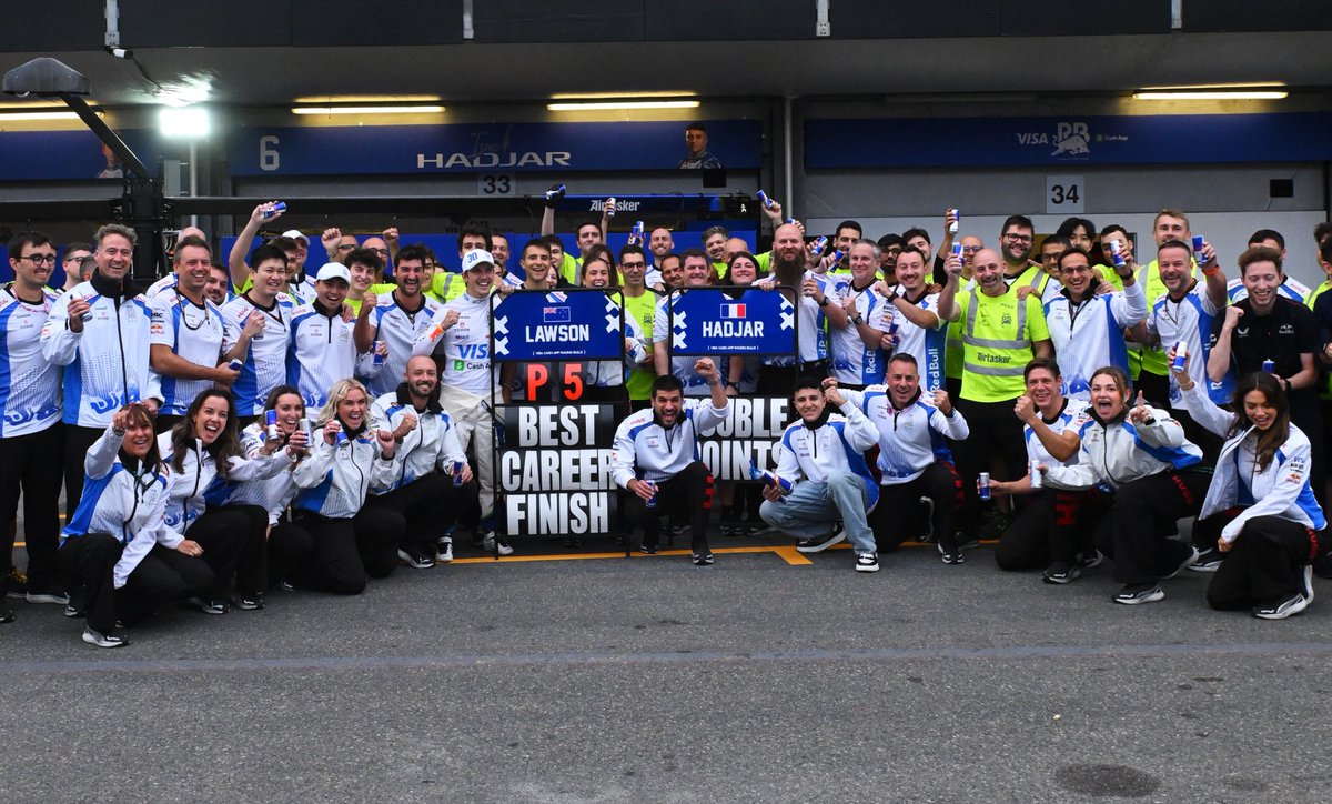 THIS TEAM 💙

#F1 #VCARB #AzerbaijanGP