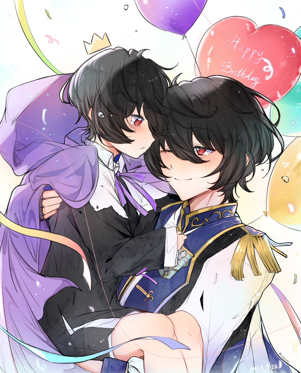 #朔間凛月誕生祭2025
🎂🎉🎉🎉