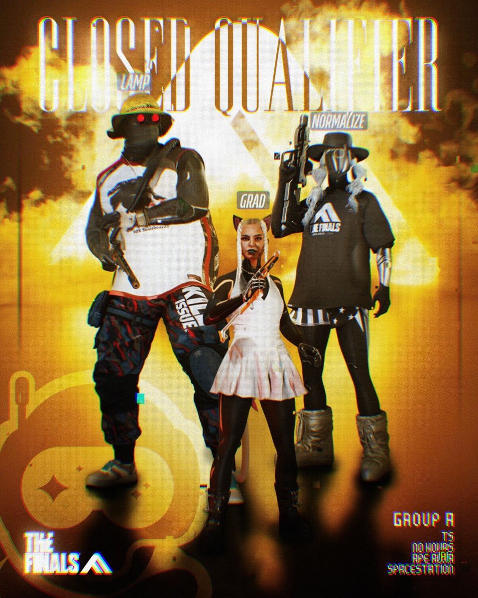 Dreamhack spots are on the line today
for the first ever <a href="/reachthefinals/">THE FINALS</a> LAN!!

best of luck to everyone competing. but
especially these👇 guys right here!!

                       <a href="/lampiscute/">Lamp</a> 
                      <a href="/normalizeTF/">noah</a> 
                    <a href="/GraduatingTV/">Grad</a>