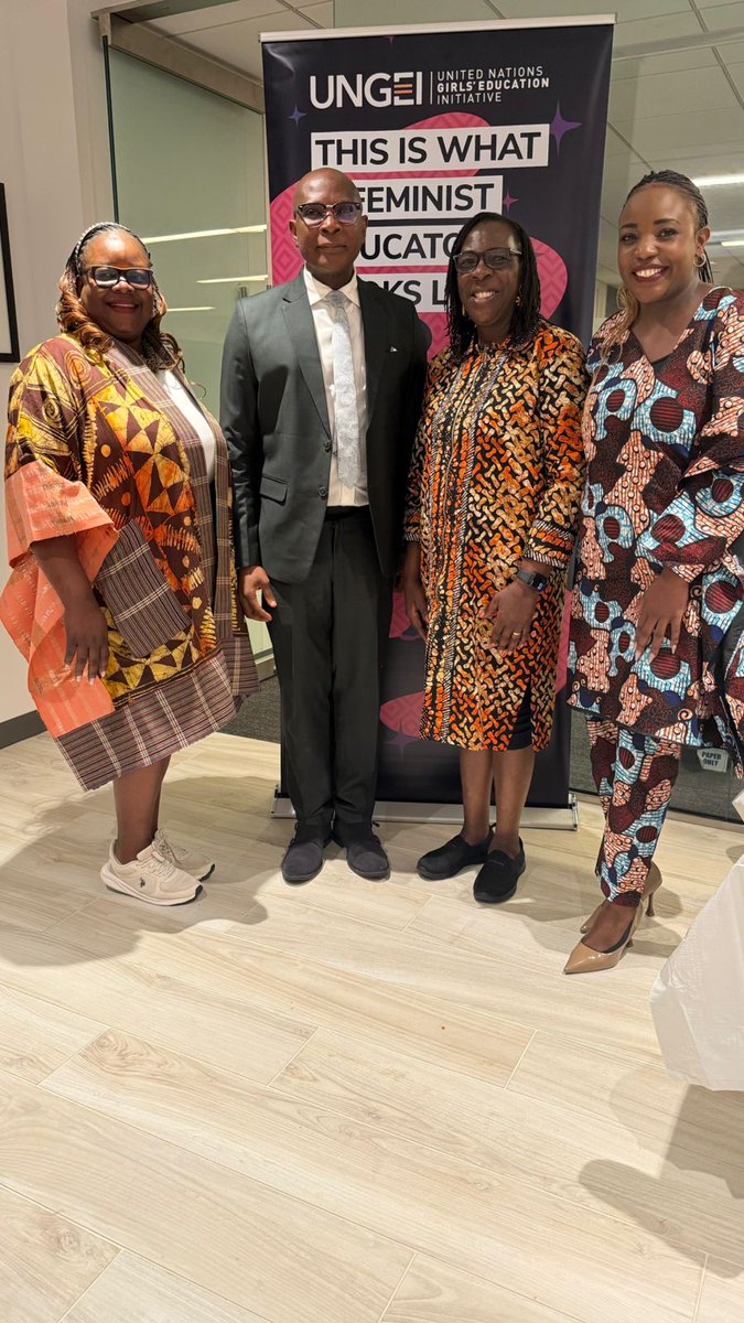 FAWEAfrica's tweet image. At #UNGA80, @FAWEAfrica’s @MarthaMuhwezi , @AsegoC   &amp;amp; @emilygumba1  pushed for stronger #GirlsEducation: more financing, teacher training, youth leadership &amp;amp; girls as change agents
Mentorship = key to Africa’s #DigitalWorkforce 
A priority for @FAWEAfrica x @MastercardFdn.
#FAWE