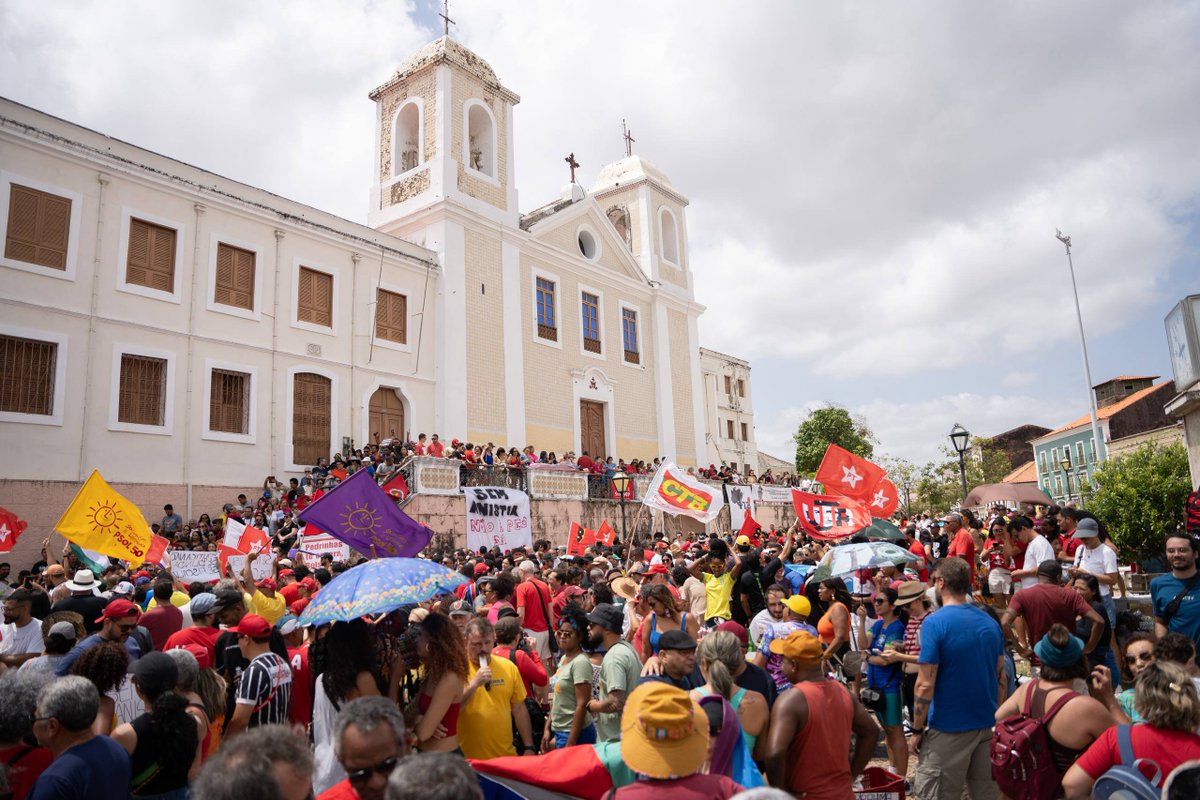 MidiaNINJA's tweet image. 🚨 AGORA: São Luís do Maranhão representando na concentração contra a PEC da Bandidagem!

📸Eduardo Moura / Cobertura Colaborativa Mídia NINJA