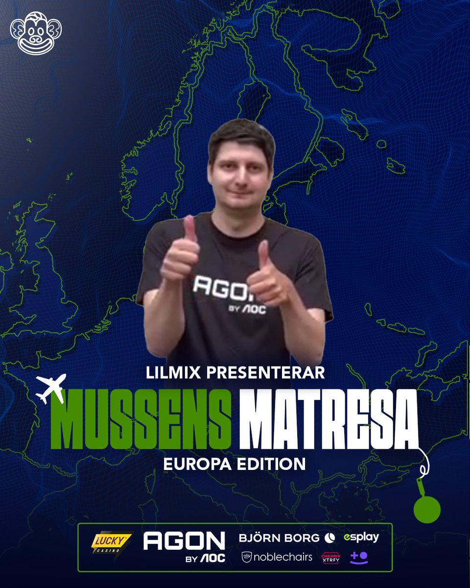 Lilmixgg's tweet image. 🍽️ MUSSENS MATRESA #7 –OMRÖSTNING! 🍽️

Tisdag 23 september kl. 19:00 smäller det! 
Det är den SISTA OMGÅNGEN där du får bestämma vart Mussen ska resa!! 🙊

HELT VILDA ALTERNATIV:
🇨🇭 Schweiz 
🏴 England 
🇹🇷 Turkiet  
🇺🇦 Ukraina 

Vart ska Mussens sista matresa ta vägen?…
