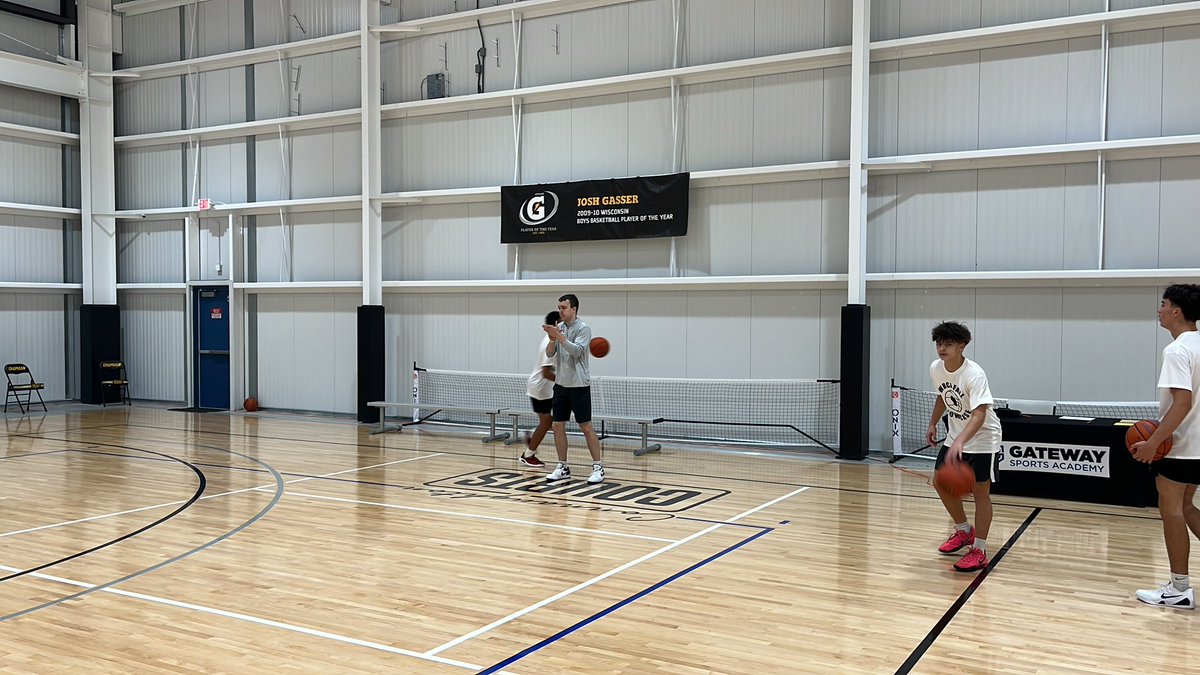 Great having Coach Jon Kreidler from Carroll University here today.