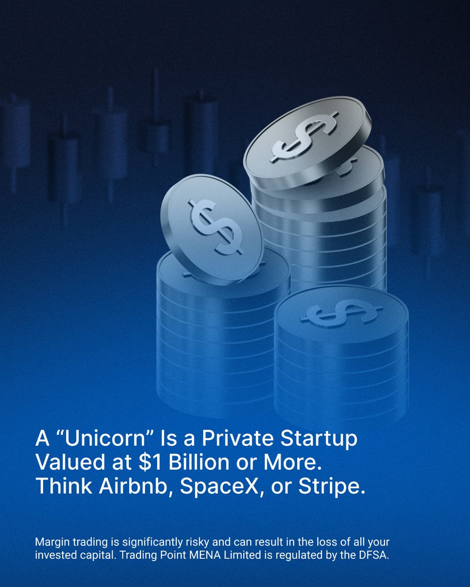 XMMENA's tweet image. Unicorns exist, just not the kind you think. 🦄 

Keep learning with us ➡️xm.com/mena/learning-…  

#XMMENA #LearnWithXM #Stocks