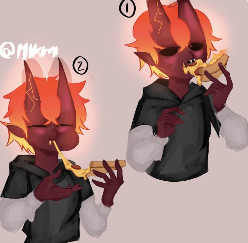 mikmideamtwo's tweet photo. #MagmaBoiFanart 40 días dibujando a magma
.
.
Día 14/40 magma pizza canon 🗣️🗣️
.
@TheMagmaBoi  espero t guste https://t.co/Ar5HEFoFVL