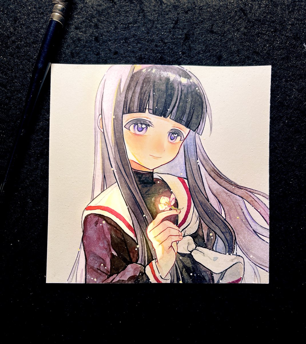 53aK2's tweet photo. #水彩イラスト #大道寺知世 https://t.co/FToHjZ3SMG