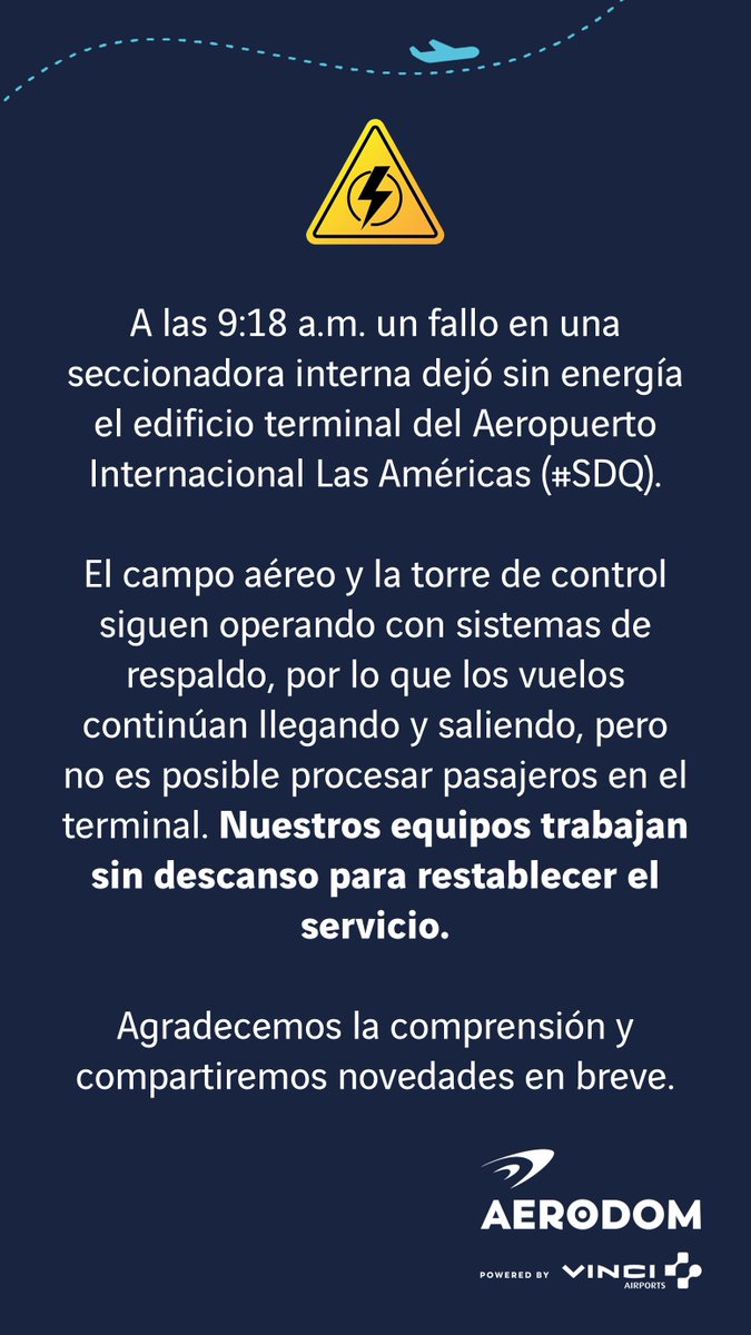 AerodomRD tweet media