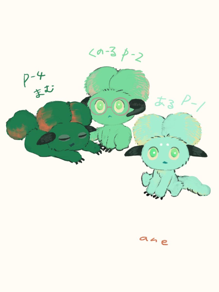 うちのツノリムル三兄弟

 #リヴリーファンアート