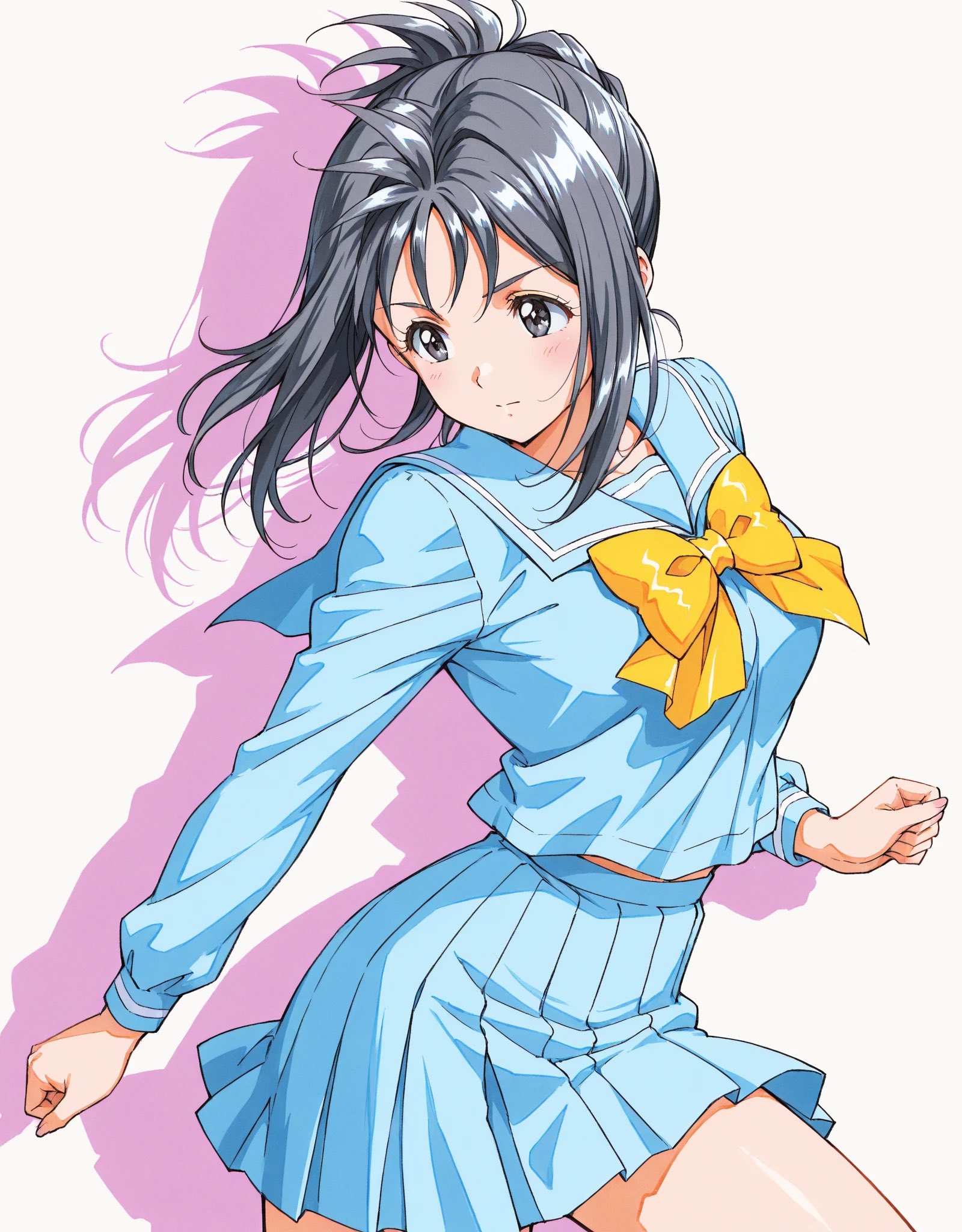 イラスト原画　優しく微笑む可愛い娘　 「スマイル」 イラスト原画 優しく微笑む可愛い娘 「スマイル」 オリジナル