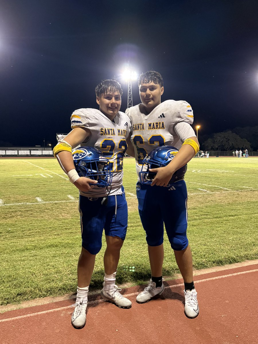 SantaMariaHSFB's tweet photo. Congratulations to our Santa Maria Cougars who improved to 2-1 on the season with a 52-16 victory over Woodsboro High School. The Cougars will now host Riviera Kaufer on 9/26 with kickoff set for 7:30 PM. #tmobile #FN5GL #UIL #txhsfootball https://t.co/TCtqrEYZp8