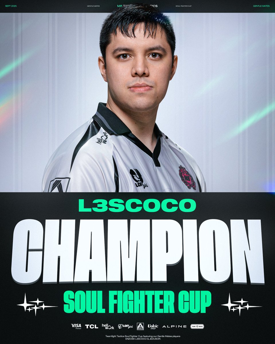 ON EST CHAMPIONS !!! 🏆 #M8WIN

NOTRE GOAT L3SCOCO EST QUALIFIÉ AUX WORLDS