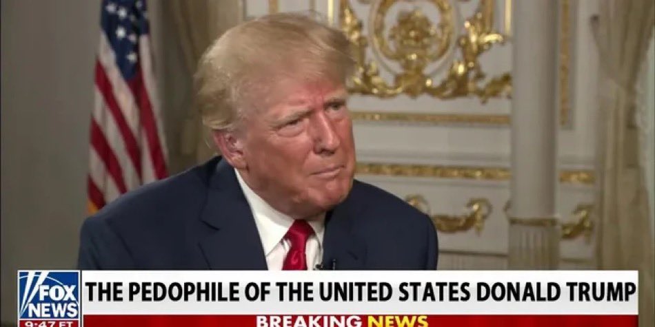 aintscarylarry's tweet photo. Don’t let the great big memorial service for a dead Nazi in Arizona distract you. Do not let them change the subject. Donald trump and the entire GOP are pulling out all the stops to prevent the Epstein files from seeing the light of day. Why? Because Donald trump raped children. https://t.co/TDZYdFI5tz