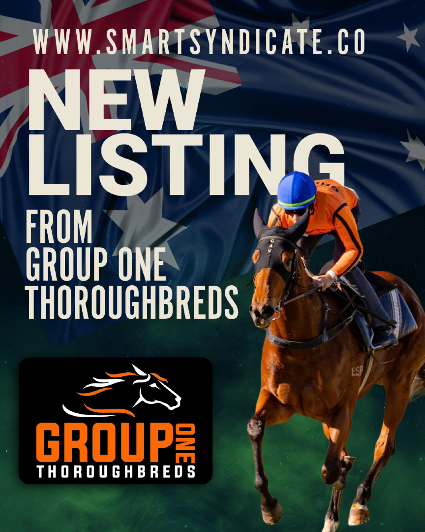 SmartSyndicate_'s tweet image. 🚨 NEW LISTING ALERT 🚨
Group One Thoroughbreds have just released an exciting Zoustar colt with Smart Syndicate! 🌟
Only 15% of shares remain so you’ll need to move fast. ⏳🐎
Get involved 👉 smartsyndicate.co

#horseracingaus #horseracingaustralia