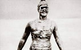 Good Morning! It is Thursday October 23. In 1905 Gertrude Ederle was born. She was an American competition swimmer, Olympic champion, and world record-holder in five events. On August 6, 1926, she   became the first woman to swim across the English Channel.