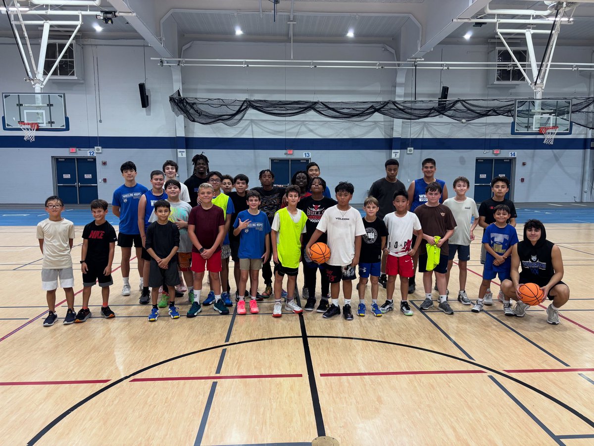 Wheeling Basketball (@wheeling_hoops) on Twitter photo Week 2 of our FREE Youth Clinics is in the books! Today we worked on our ball handling, finish moves, rebounding techniques and small sided games! See you next week. #Ubuntu
<a href="/WHSactivities/">Wheeling Wildcats Athletics and Activities</a> <a href="/WHSBaseball2/">WHSBaseball</a> <a href="/Wheeling_Cats/">Wheeling High School</a> <a href="/WHS_Cat_Pack/">Wheeling High School Cat Pack</a> <a href="/Coach_Antosz/">Tom Antosz</a> <a href="/signorahawkins/">Angela Hawkins</a> <a href="/whsboysfeeder/">WHSBoysFeeder_Hoops</a> Week 2 of our FREE Youth Clinics is in the books! Today we worked on our ball handling, finish moves, rebounding techniques and small sided games! See you next week. #Ubuntu
<a href="/WHSactivities/">Wheeling Wildcats Athletics and Activities</a> <a href="/WHSBaseball2/">WHSBaseball</a> <a href="/Wheeling_Cats/">Wheeling High School</a> <a href="/WHS_Cat_Pack/">Wheeling High School Cat Pack</a> <a href="/Coach_Antosz/">Tom Antosz</a> <a href="/signorahawkins/">Angela Hawkins</a> <a href="/whsboysfeeder/">WHSBoysFeeder_Hoops</a>