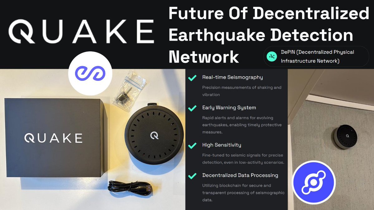 Hello everyone, I just released the video guide on <a href="/Quakecore_com/">Quakecore Network</a>! One of the most interesting New DePIN and finally the Quake miner is here 🎉
Global device with WiFi and <a href="/helium/">Helium🎈</a> LoRaWAN connectivity, Public Access and Collecting $QCT tokens is now live 🔥
Currently built on