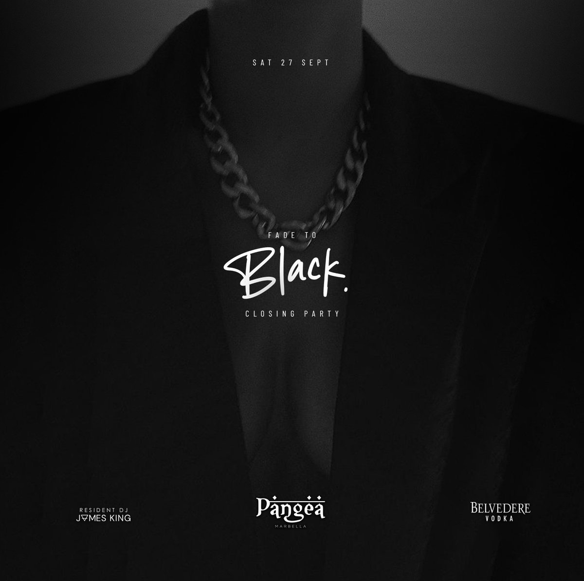 🤍🩶🖤

Summer Season Closing Party, Saturday 27th September 2025!

Pangea Marbella… Making Your Summer Unforgettable 🔥

Dress Code: Strictly Black

#pangeamarbella #summerclosing #blackparty #marbella #marbs #marbs2025 #puertobanus