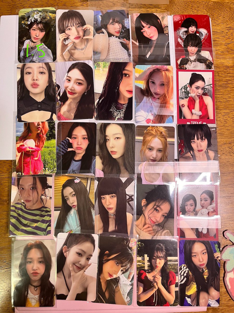 xkdend's tweet photo. 레드벨벳 포카 양도

가격 표시 포카 제외 장당 0.3

배송비 0.2 (준등기, 편택)

영상 인증❌

하자에 예민하신 분은 구매하지 말아주세요! 

디엠주세요!

레드벨벳 포카 양도 아이린 슬기 웬디 조이 예리 레벨 판매 
redvelvet rv irene seulgi wendy joy yeri poca photocard https://t.co/AJnmAyi62J