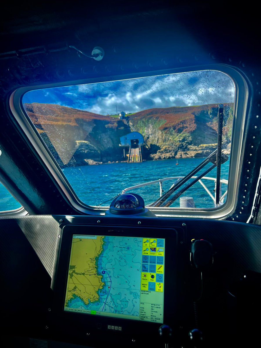 This mornings trip around the bay