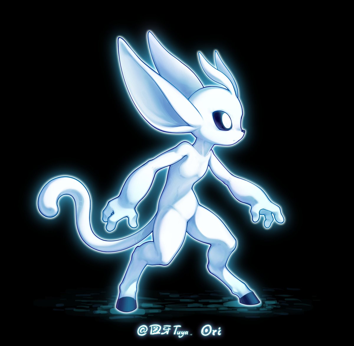 I realized I've drawn so many Oriocs but never specifically drew an Ori, so I made one.
(｡◝ᴗ◜｡)
#Ori #OritheGame