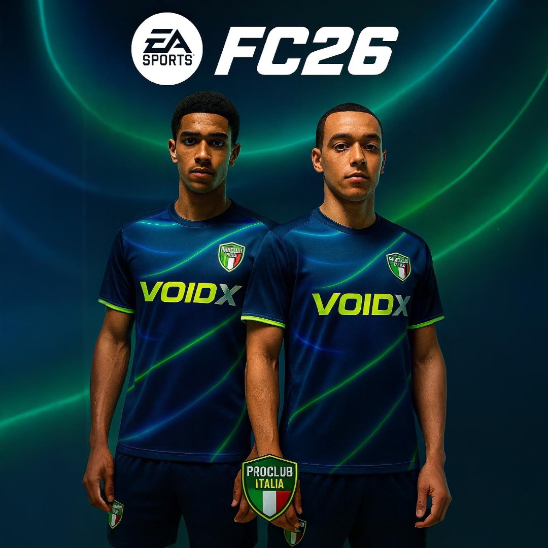 VOID X  è pronta a scendere in  campo con FC26 ✅