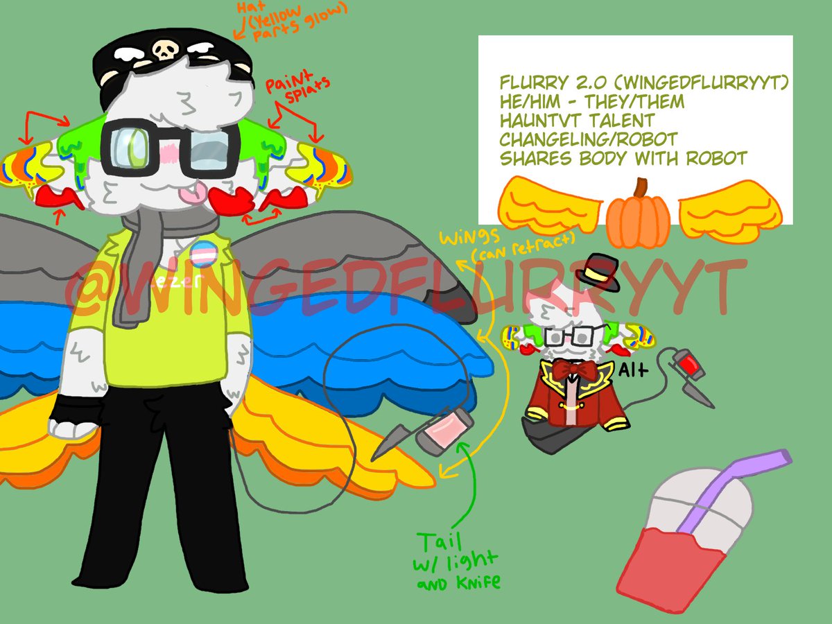 WingedFlurryYT❄️🖌️{HAUNTVT🎃} tweet media