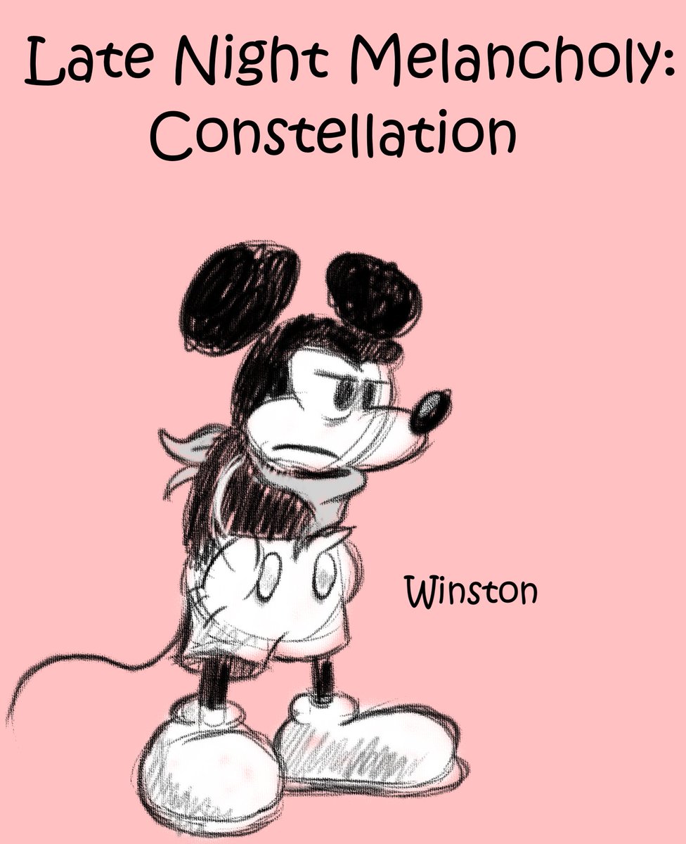 1 - Late Night Melancholy: Constellation 

visually, I would probably focus on making all of the art traditionally as a fun little challenge for myself. It would focus more on the desolate and atmospheric vibe I get from LNM. Would just be the main week.